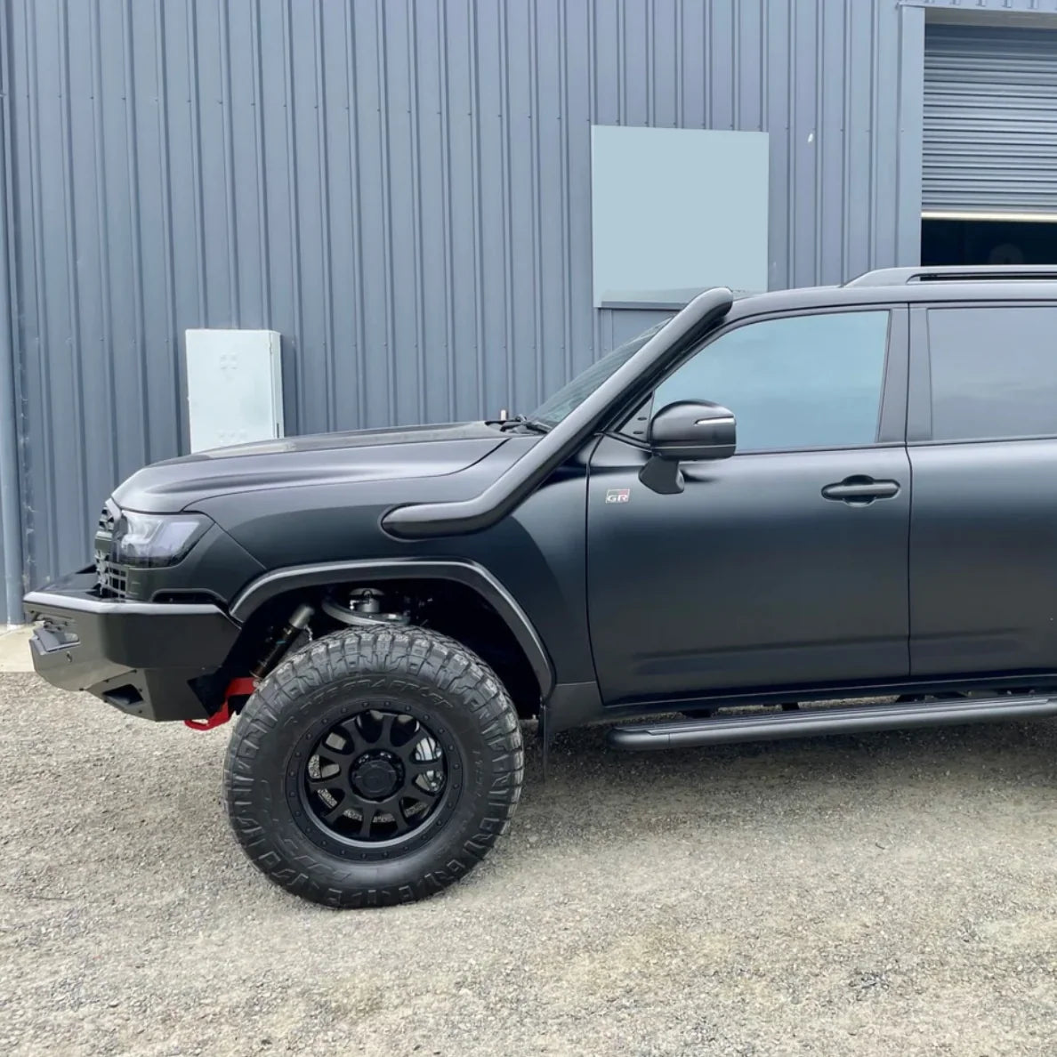  4X4 INDUSTRIES  5" SNORKEL & AIRBOX SUIT LC300