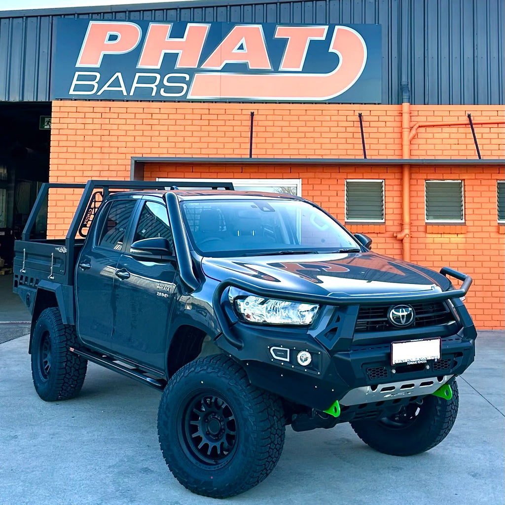 PHAT BARS STAINLESS SNORKEL SUIT 2020+ HILUX